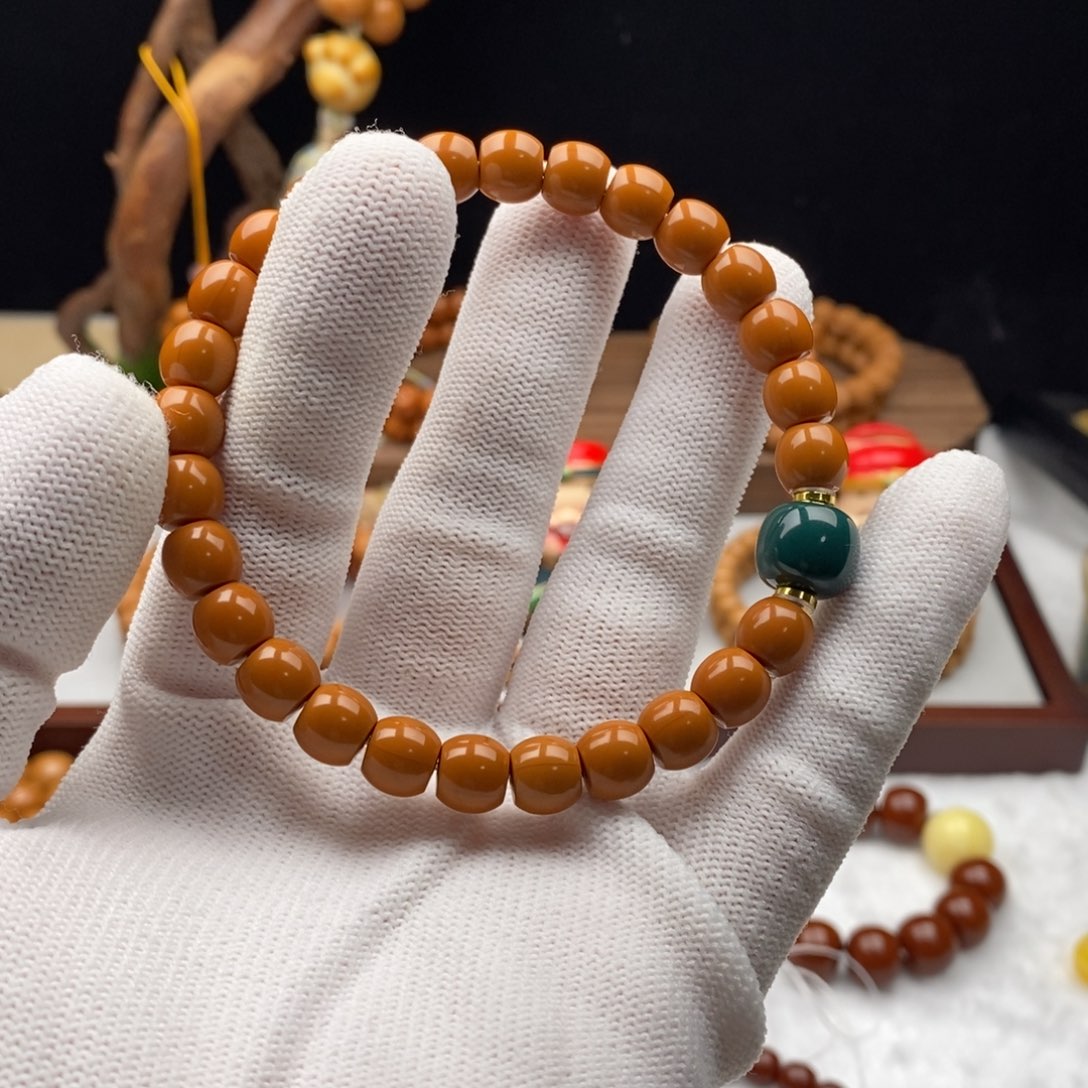 青***柠猴头核桃吊坠猴头核桃