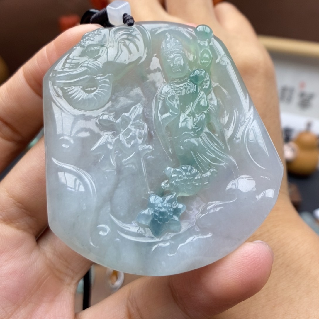 【闪购商品】颈饰未镶嵌翡翠74（龙蛇）