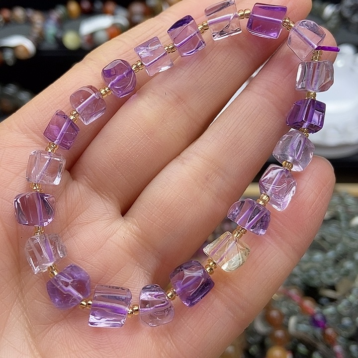 未镶嵌手串水晶手串