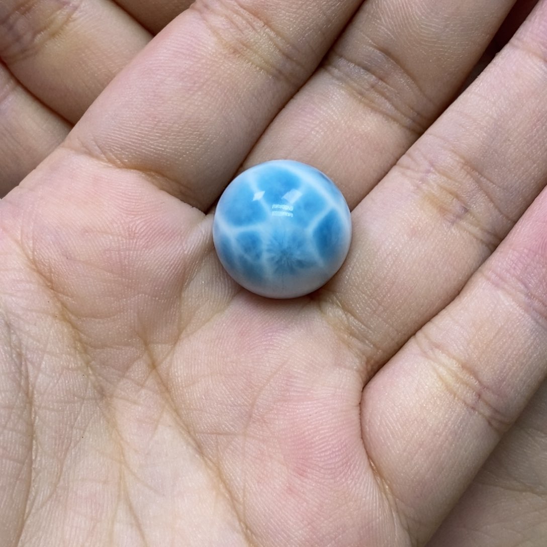 畅***畅针钠钙石（海纹石）未镶嵌颈饰