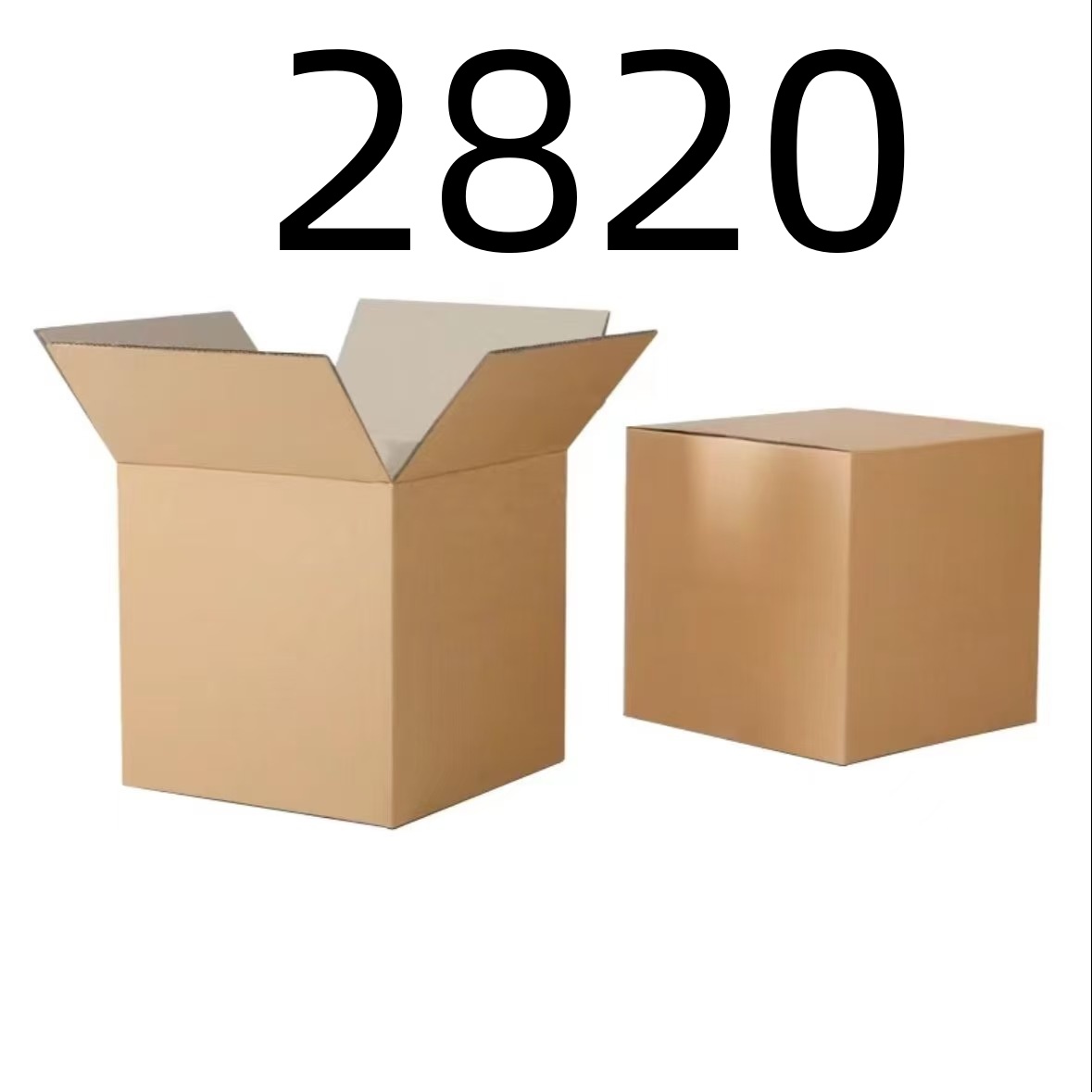 99新  【按照主播讲解下单】2820 编号纸箱 3C数码家用百货桌面摆件