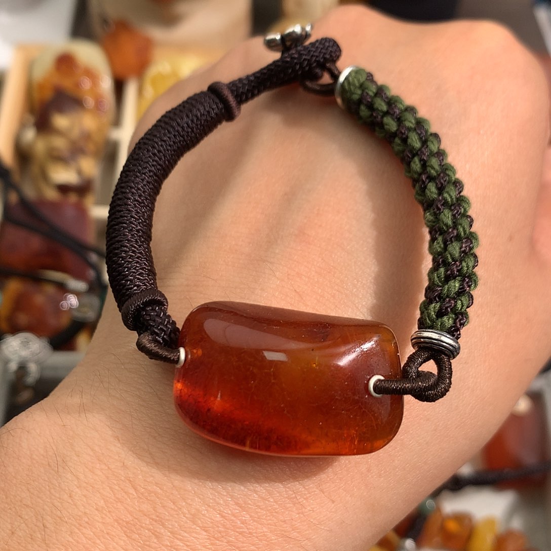 蜜蜡裸石未镶嵌你