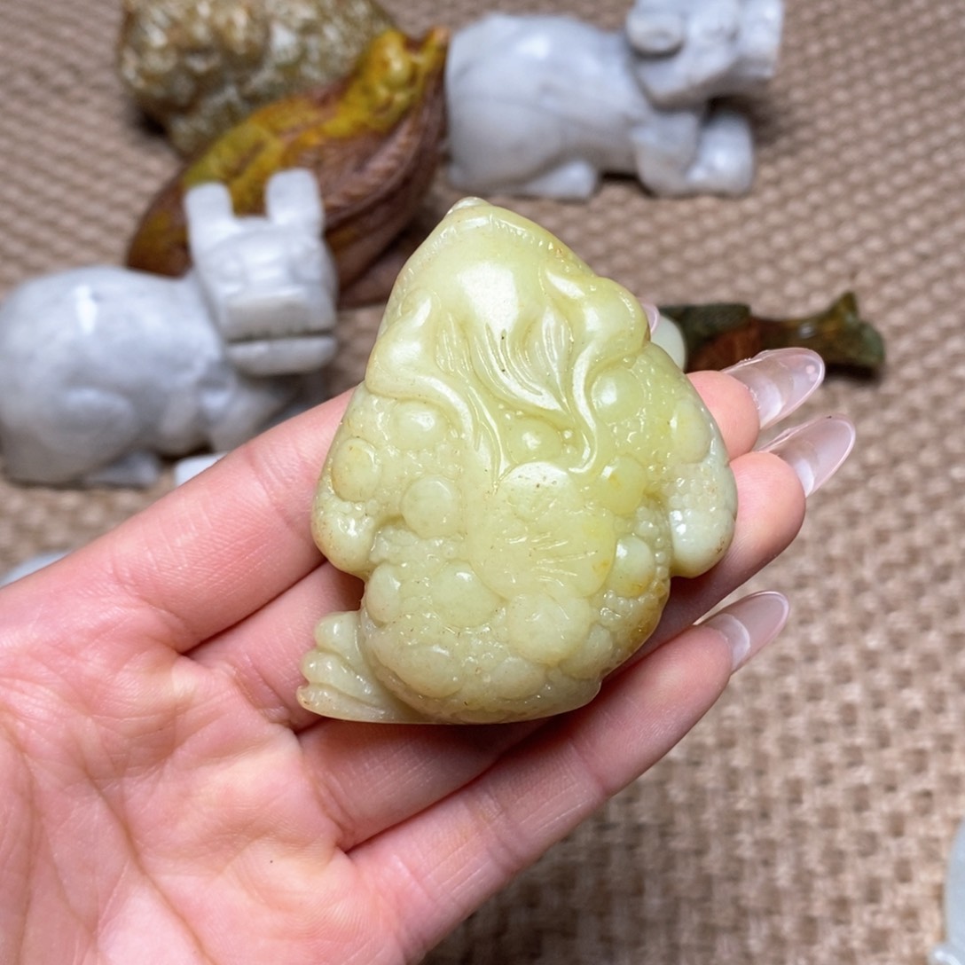 白玉菩提吊坠白玉菩提白玉菩提摆件