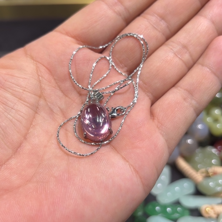 查罗石合金颈饰精美项链