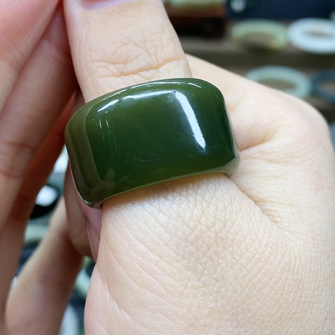 【闪购商品】和田玉戒指未镶嵌