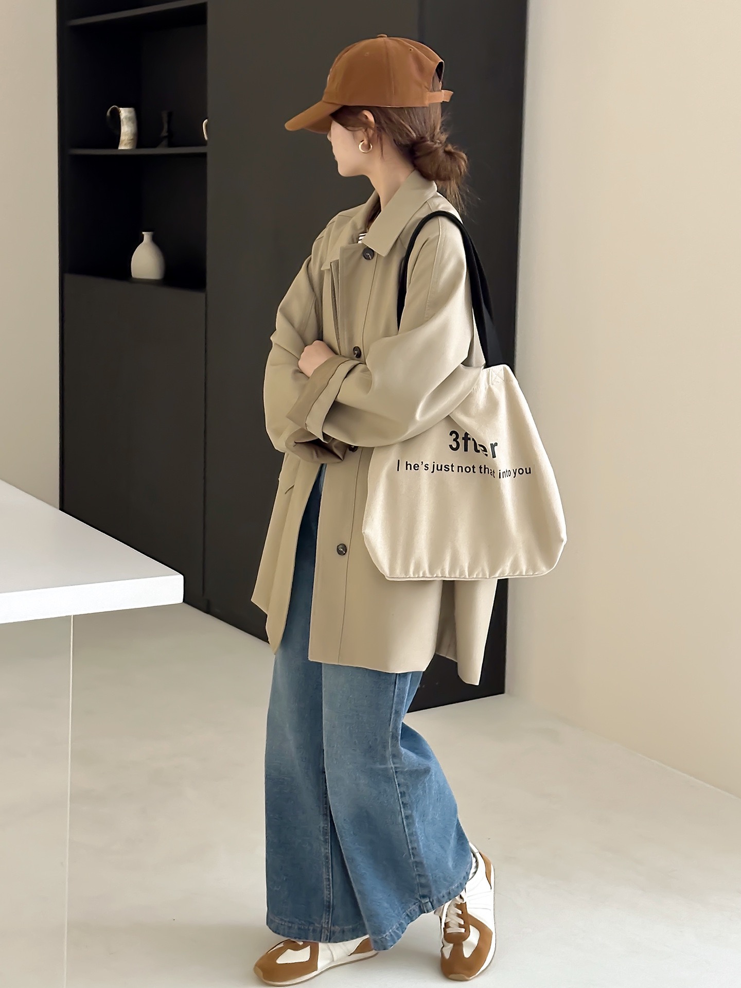 16-69直播链接~2025设计师单款单色风衣（默认有瑕）