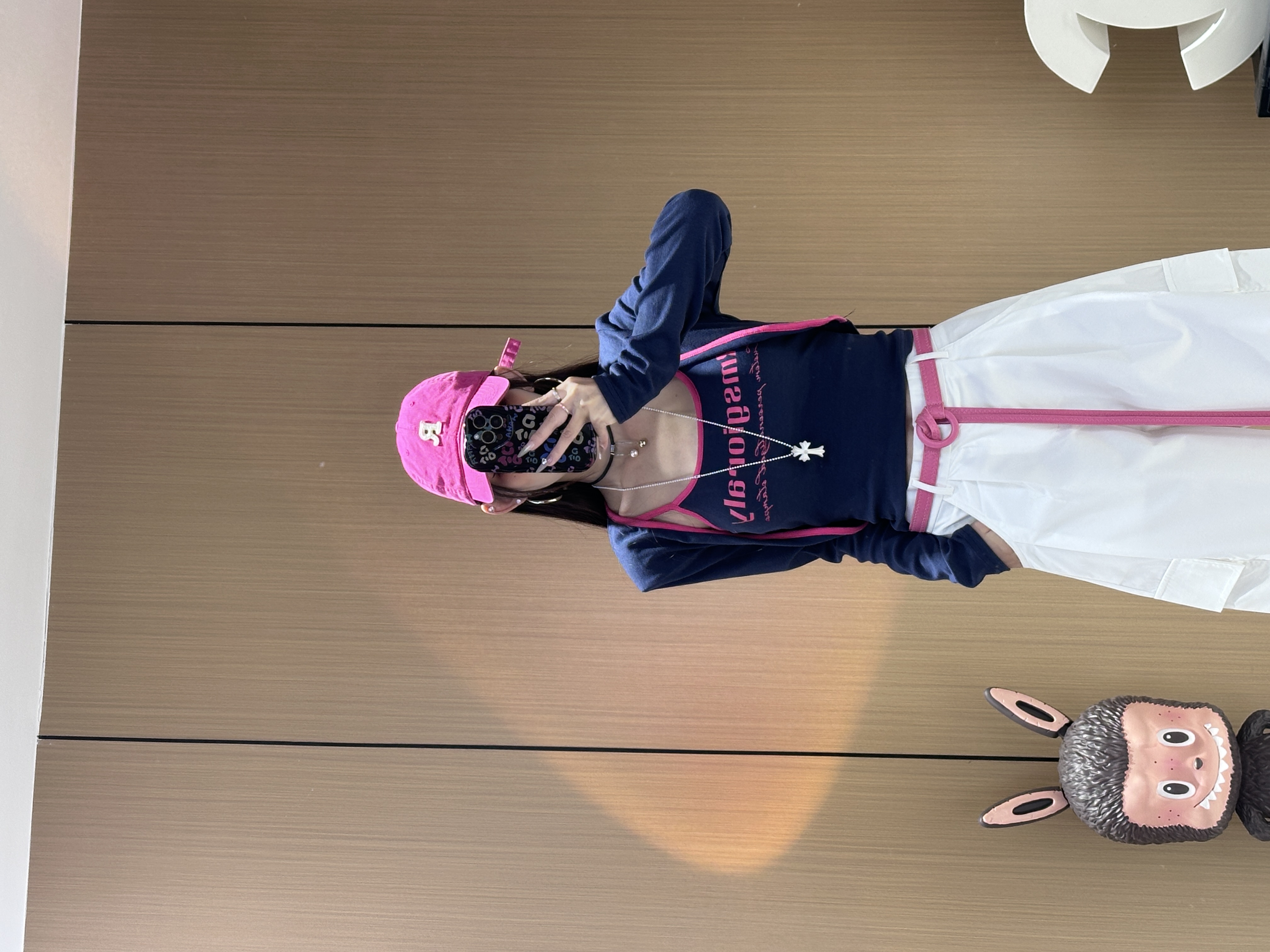 XX8879辣妹风撞色拼接吊带背心女装带垫肩字母印花带胸垫真两件套