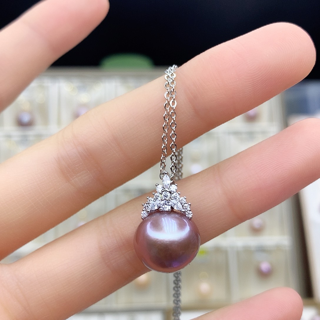 淡水珍珠颈饰合金