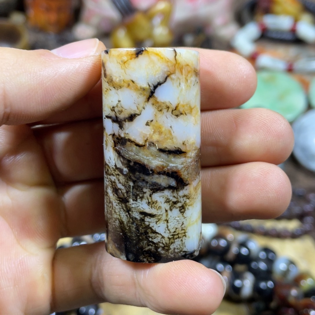 和田玉吊坠(不含链)未镶嵌