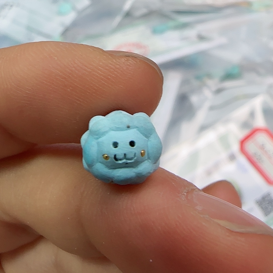 绿松石珠宝半成品未镶嵌