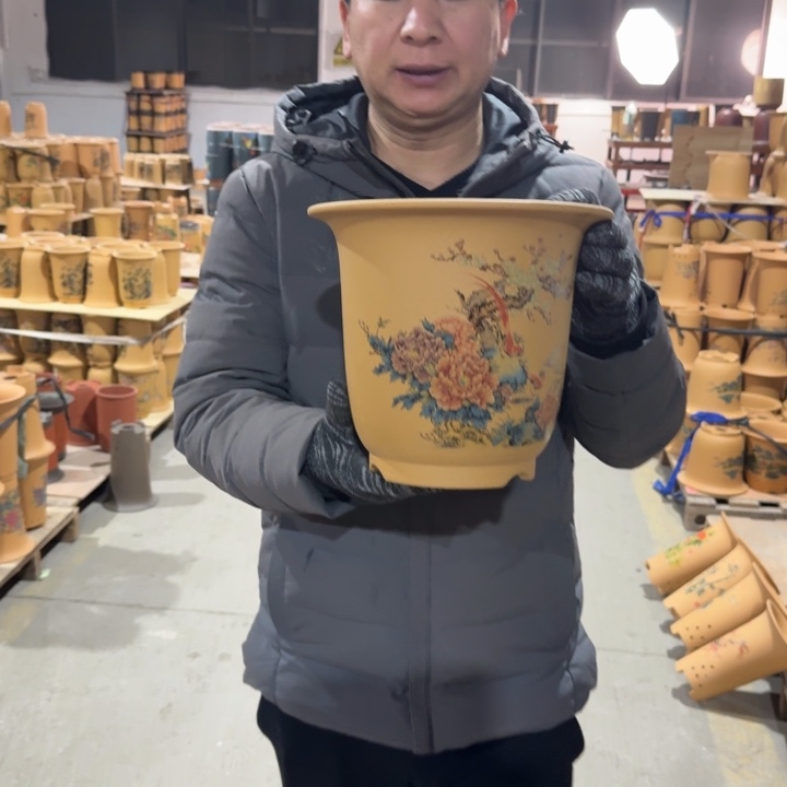 花盆紫砂破损补发