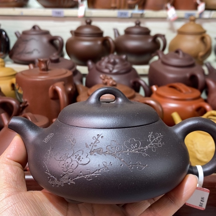 茶壶紫砂微瑕处理一把