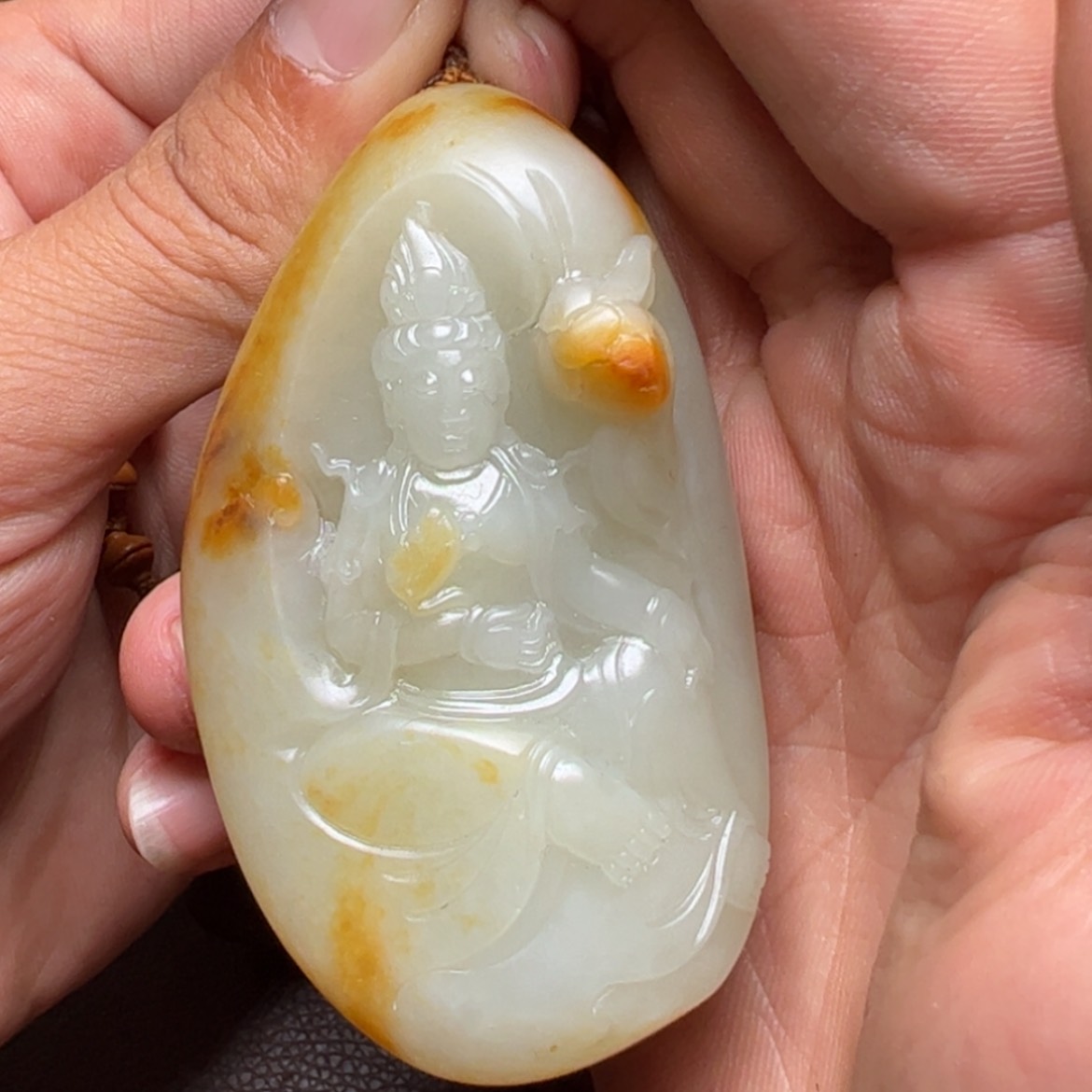 【闪购商品】和田玉颈饰未镶嵌拼***子