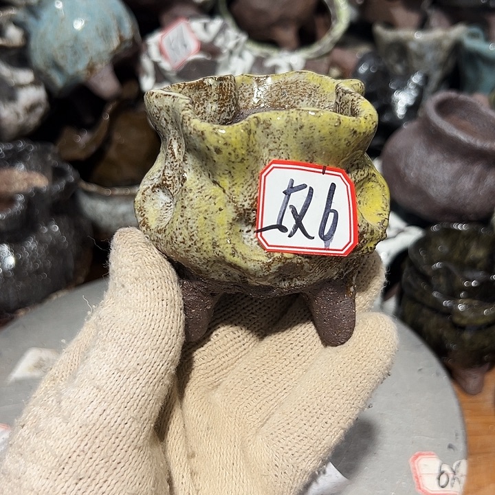 粗陶花盆制作就这样的