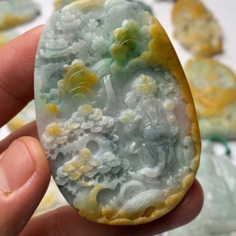 定制翡翠未镶嵌翡翠