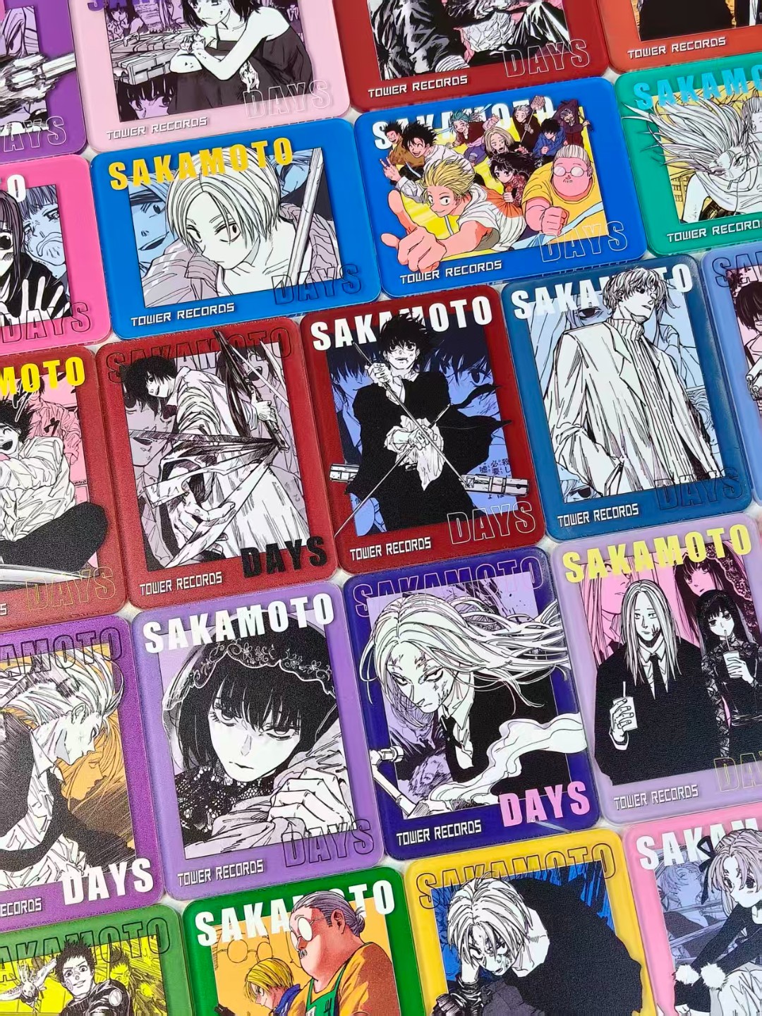 坂本日常 磨砂亚克力 二弹[自制]（发货补车马）