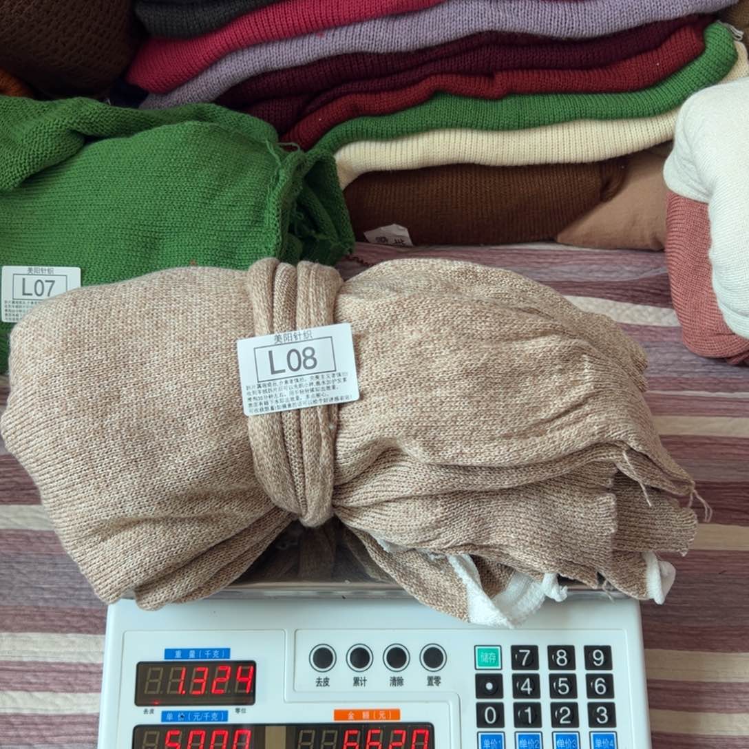 羊绒貉子绒衣服拆片L08