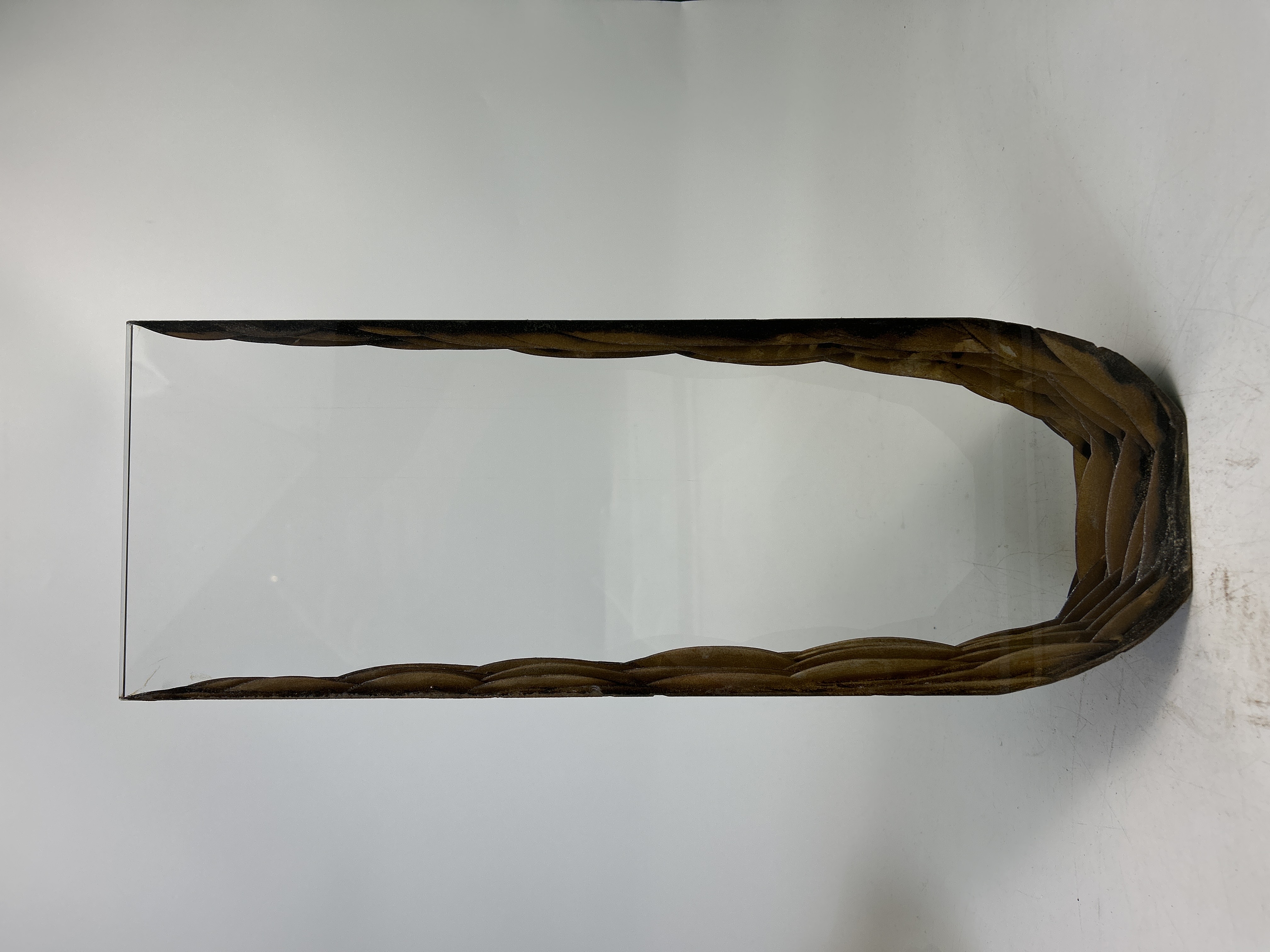 安桔东方美学【大峡谷】新中式茶具纯手工极简送礼水晶琉璃摆件