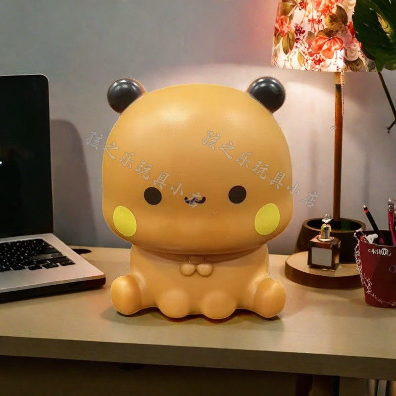 熊猫一二布布拍拍小夜灯护眼床头灯儿童房伴睡创意生日礼物送女生