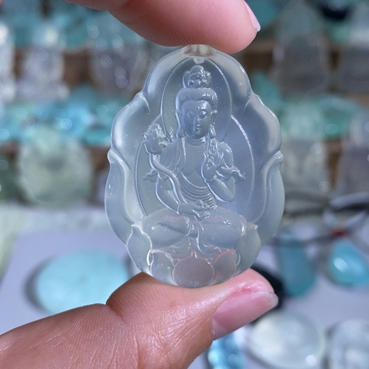 岫玉吊坠未镶嵌吊坠