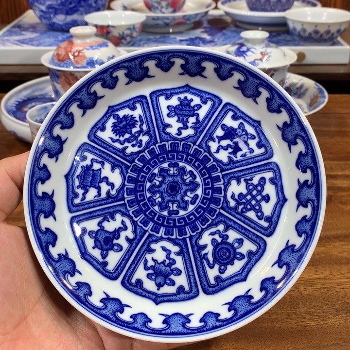 晓月柴窑 八宝壶承