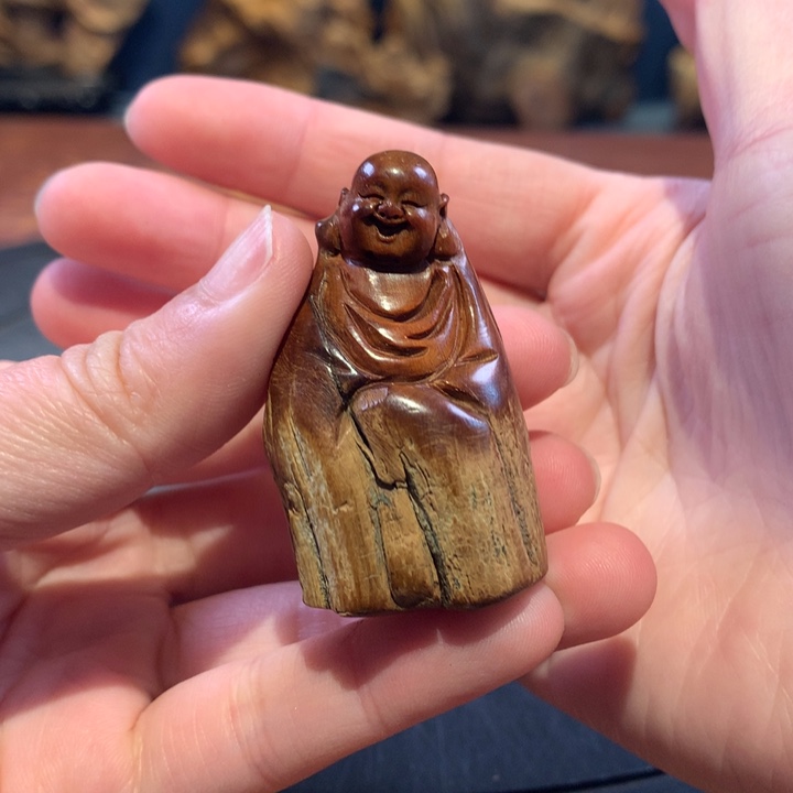 柏木（崖柏）根雕摆件