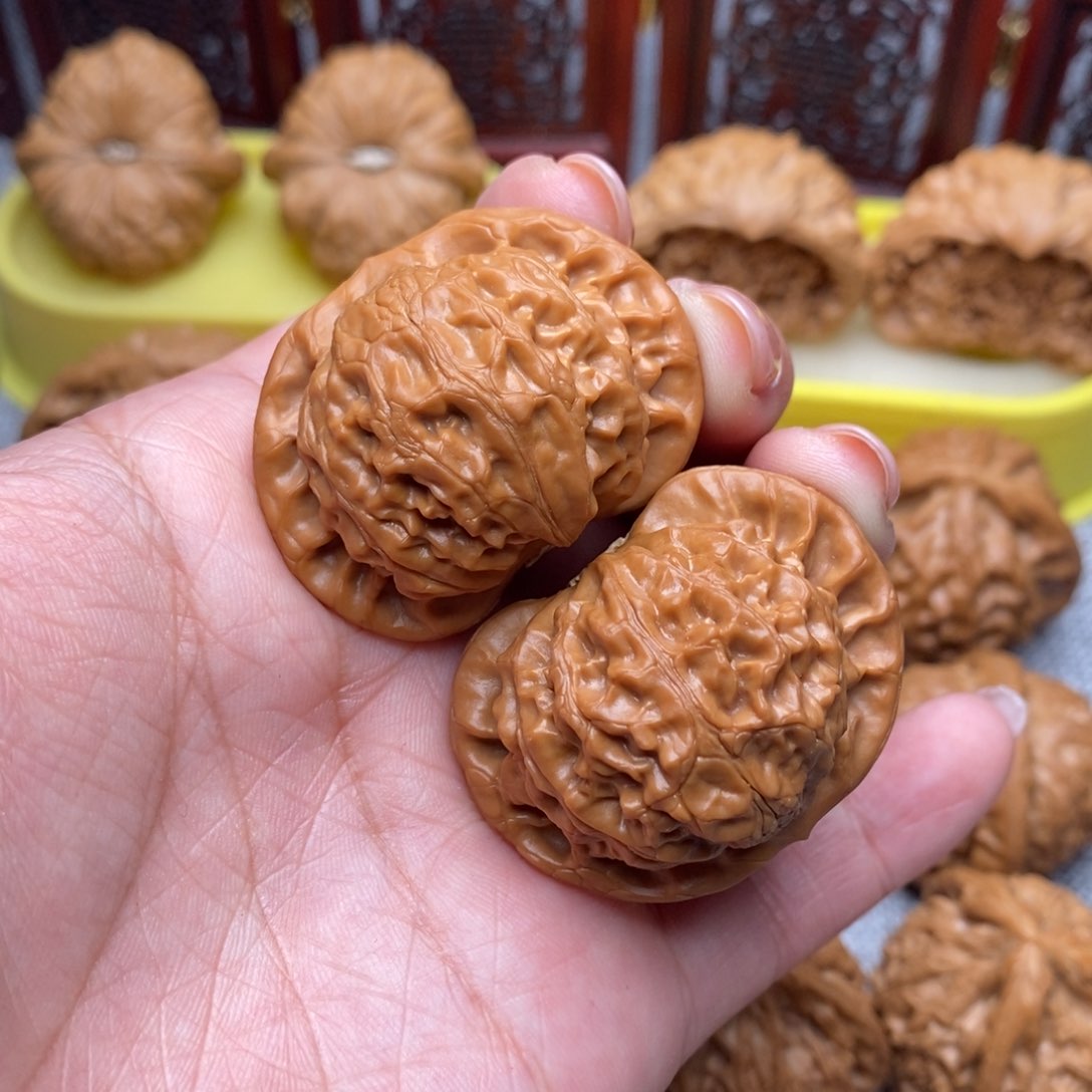 文玩核桃把件宫灯41