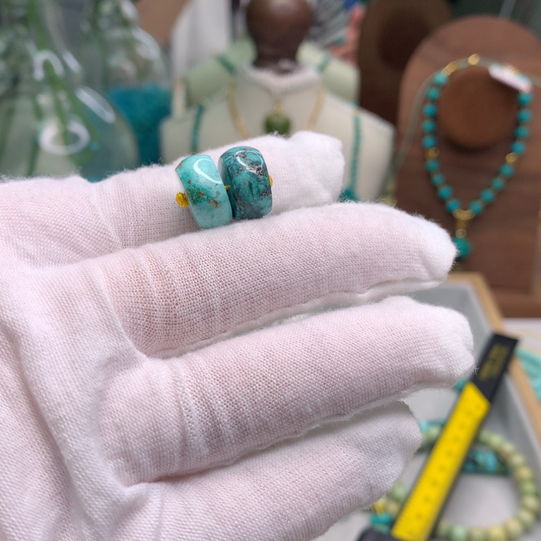 绿松石未镶嵌配饰