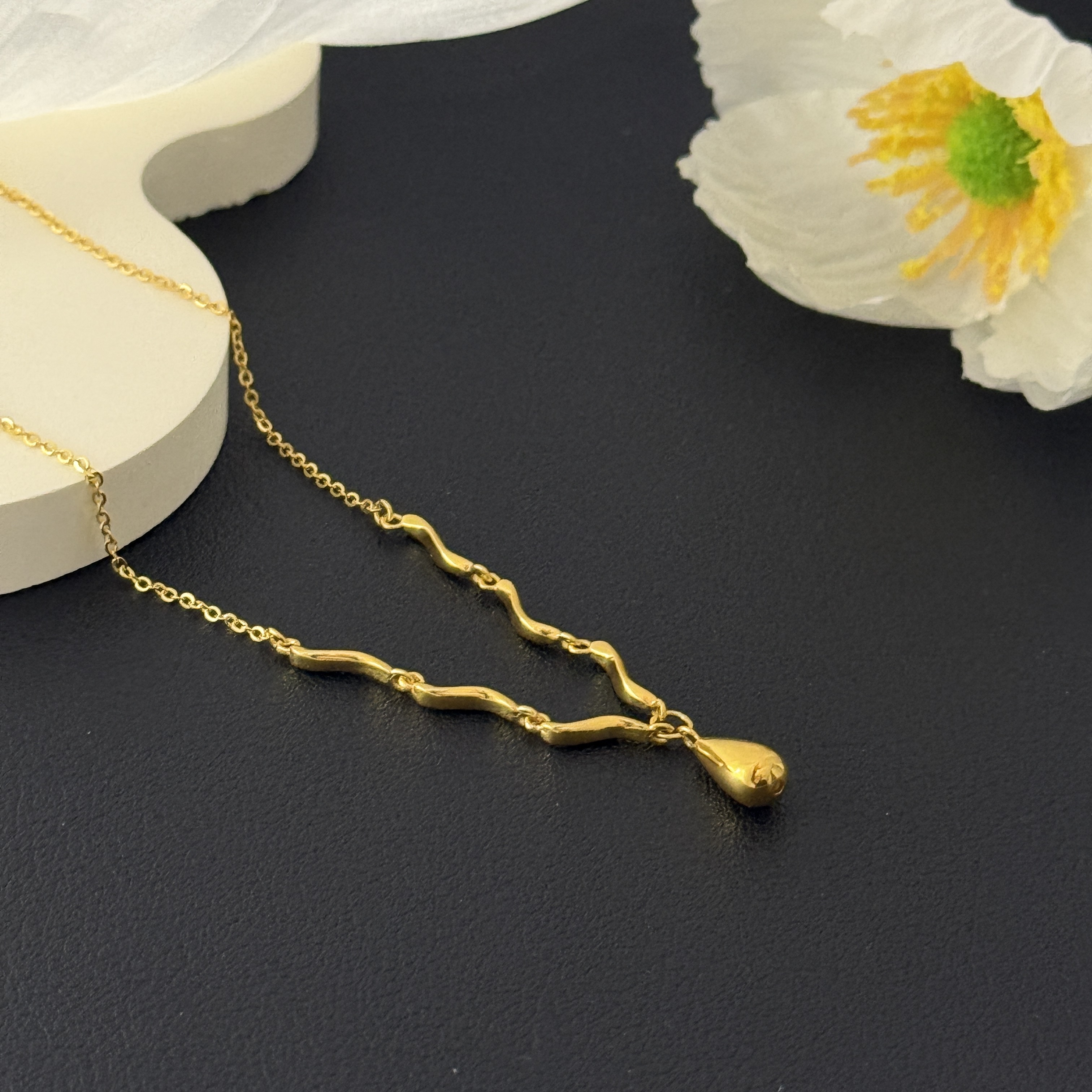 不支持七天无理由【水滴黄金套链】足金999