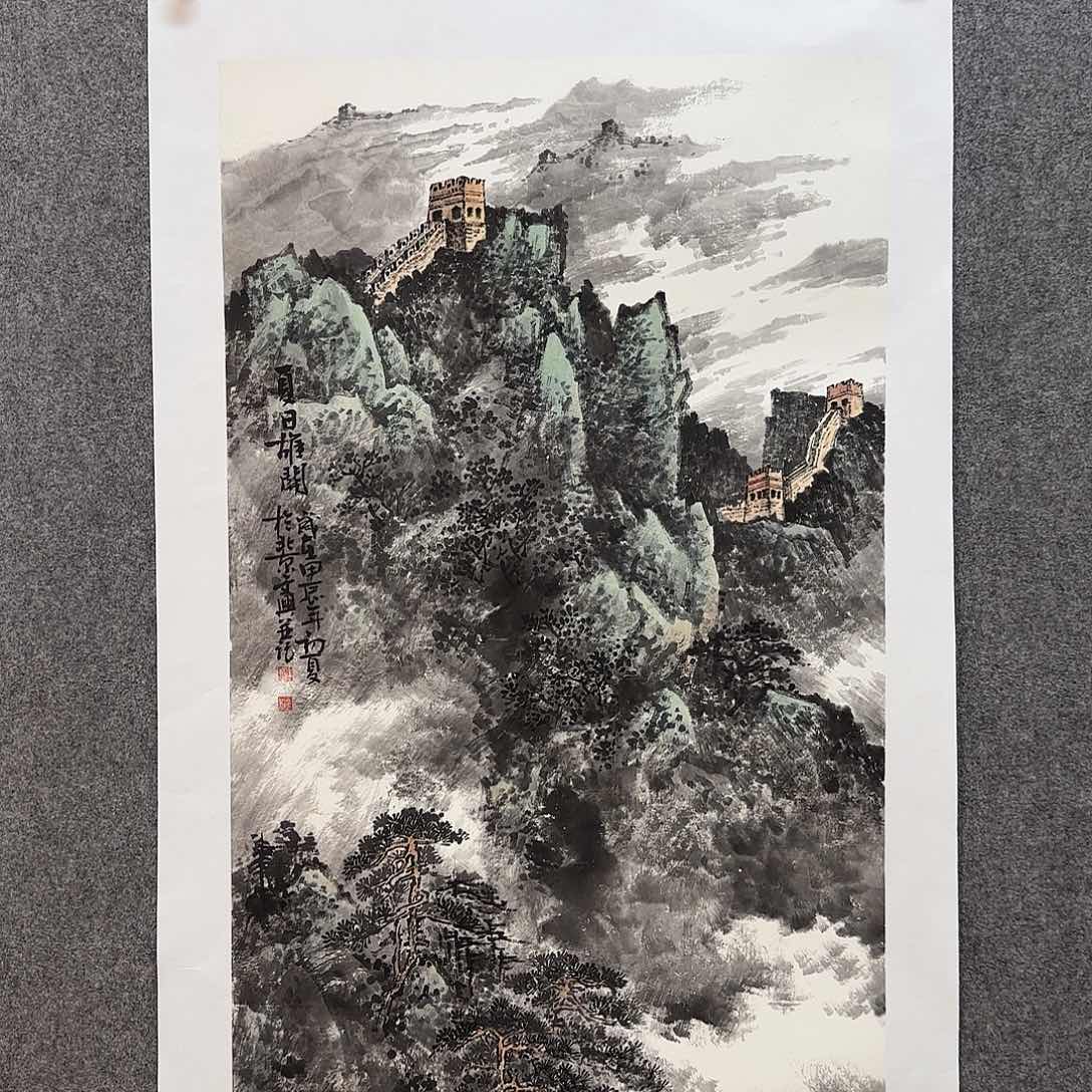 国画丰文兴老师手绘作品