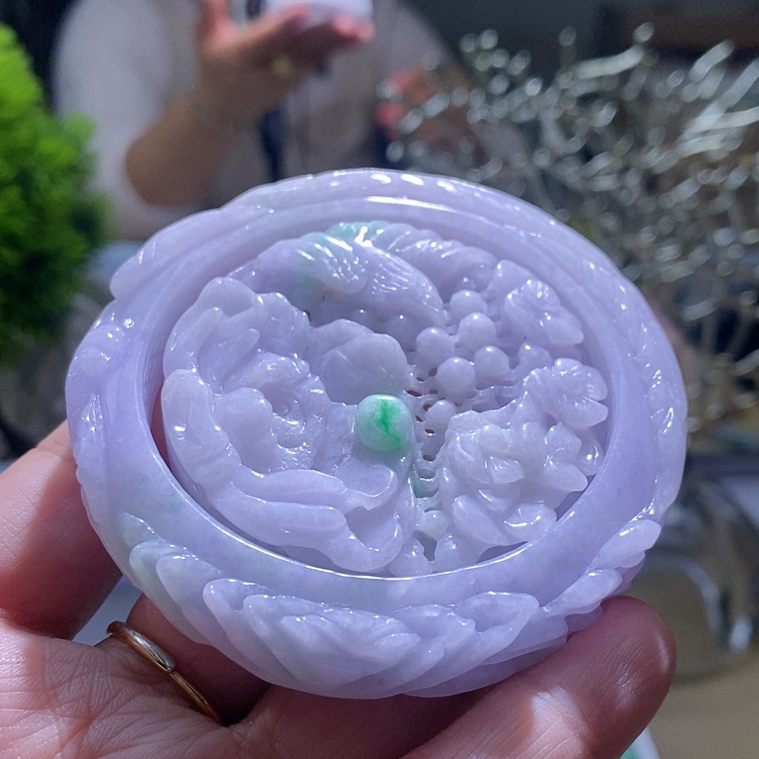 【闪购商品】翡翠颈饰未镶嵌58圈