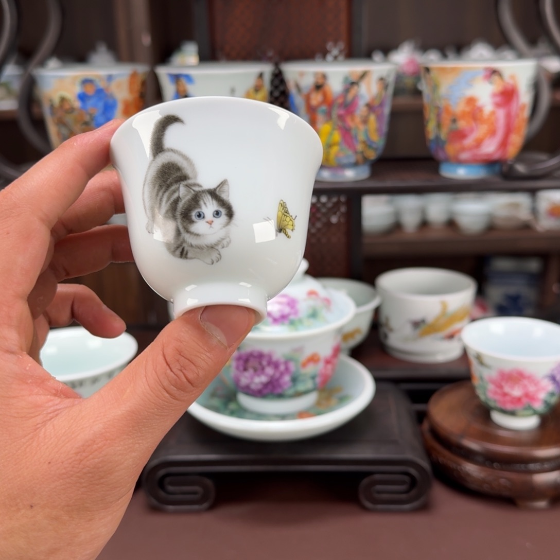 杯景德镇陶瓷艺术家作品欣赏