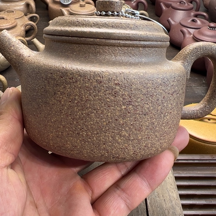 茶壶紫砂青降坡泥料