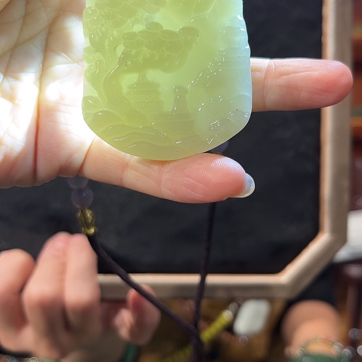 颈饰未镶嵌和田玉