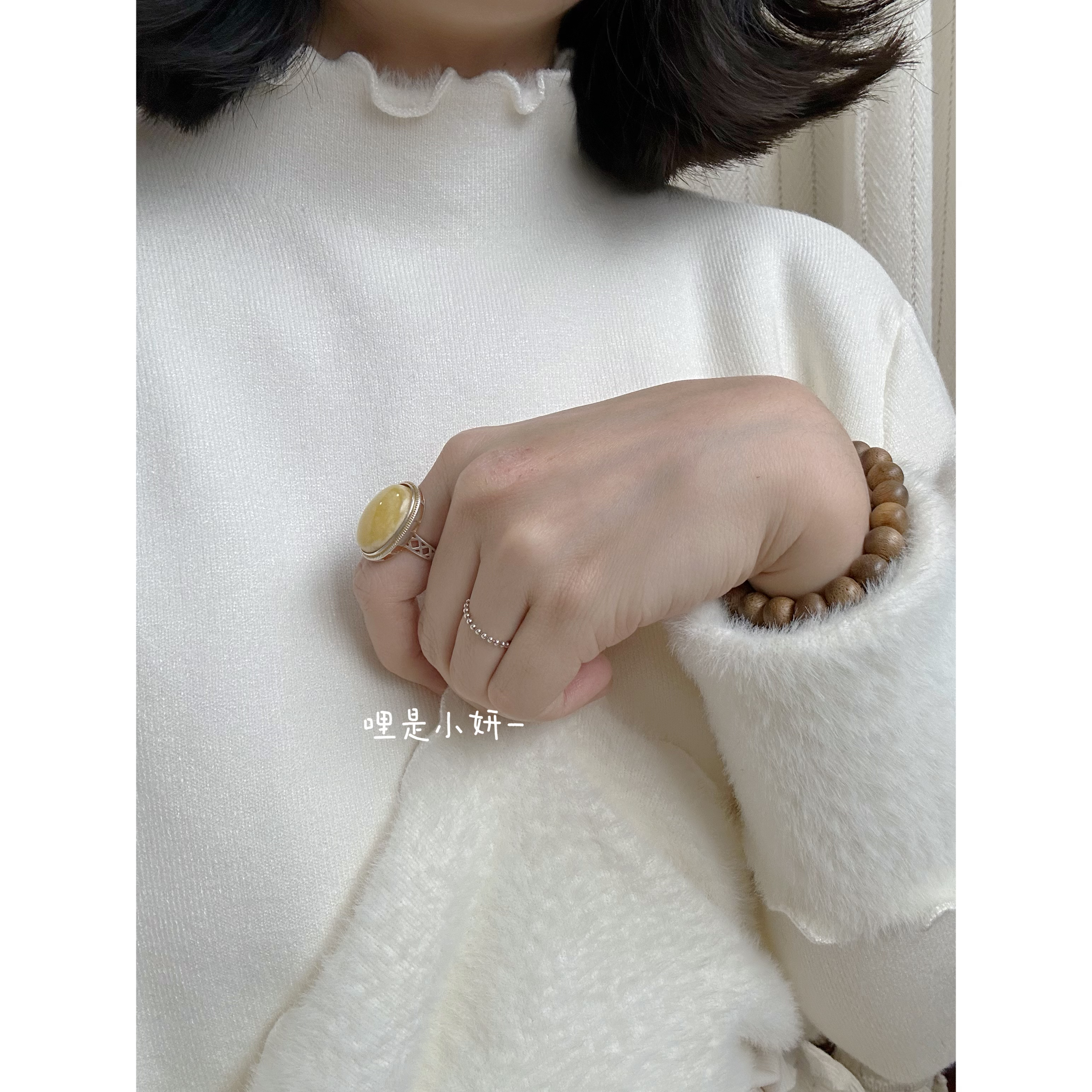 【波浪边2.0】自制*加绒版！保温内胆来啦！内里一体绒设计！内搭毛衣