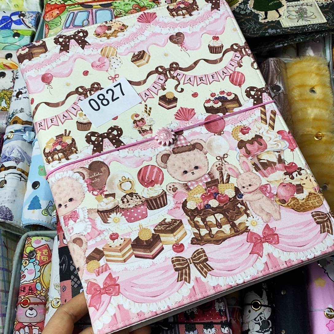 织绣B5 活页送纸0827