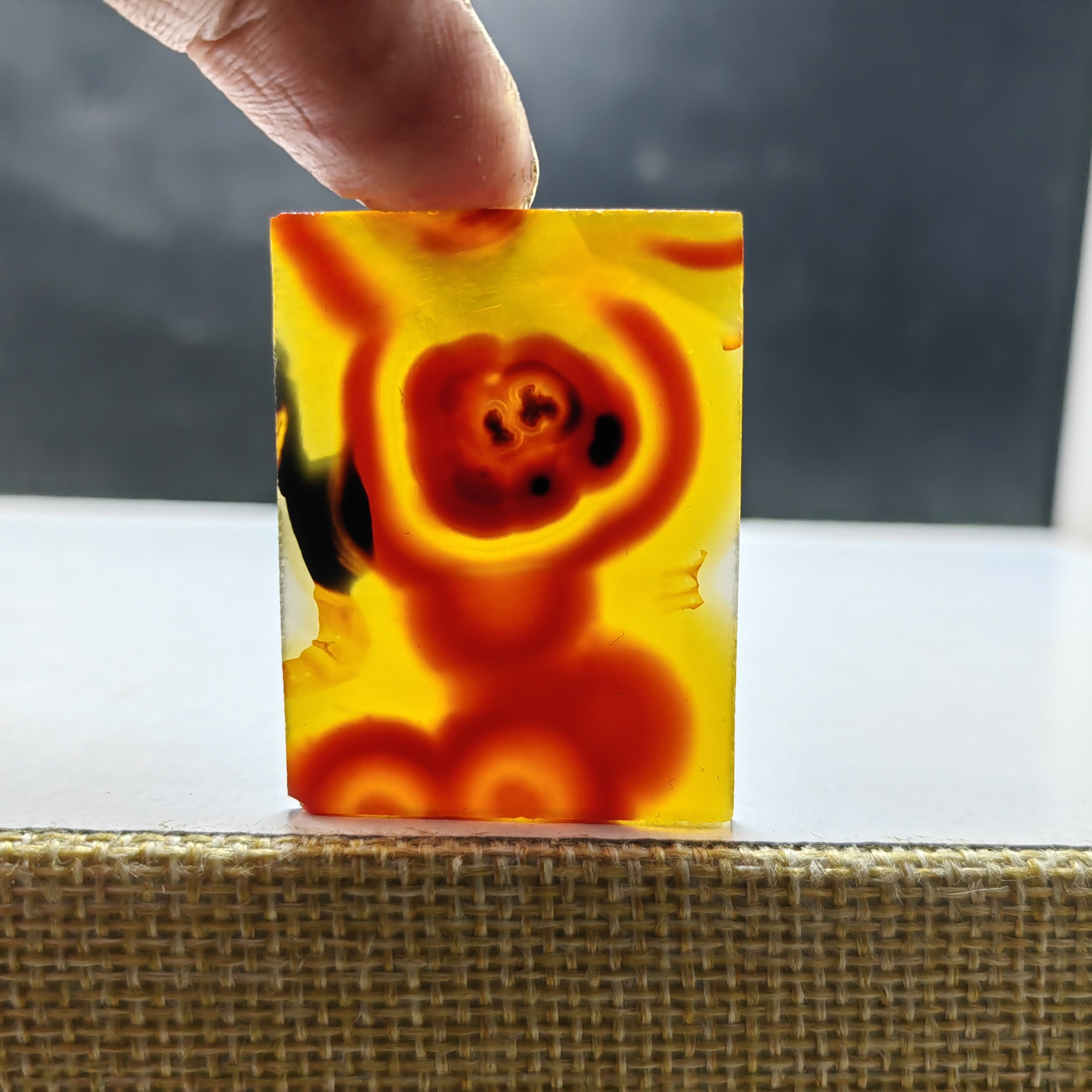 巴西海洋玉髓玛瑙草花象形纯天然吊坠风景男女水滴挂件山水意境画