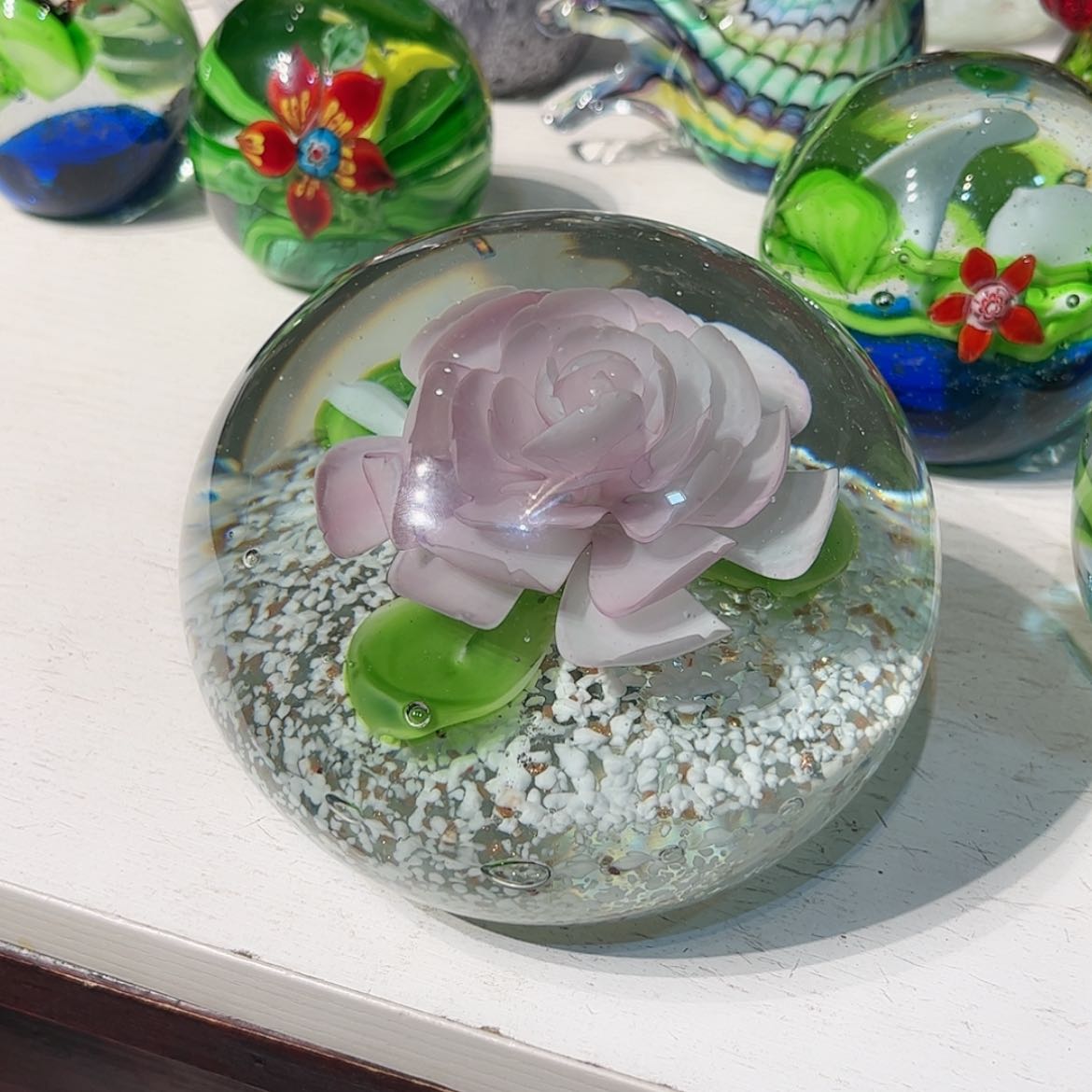 【闪购商品】琉璃手工艺品快***鱼纯手工