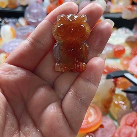 玛瑙/玉髓颈饰未镶嵌小*