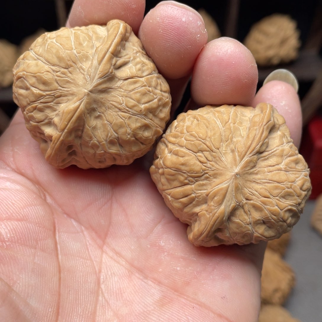 桃核把件42全品南瓜墩