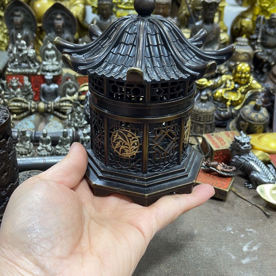 支***义克家铜艺精品摆件