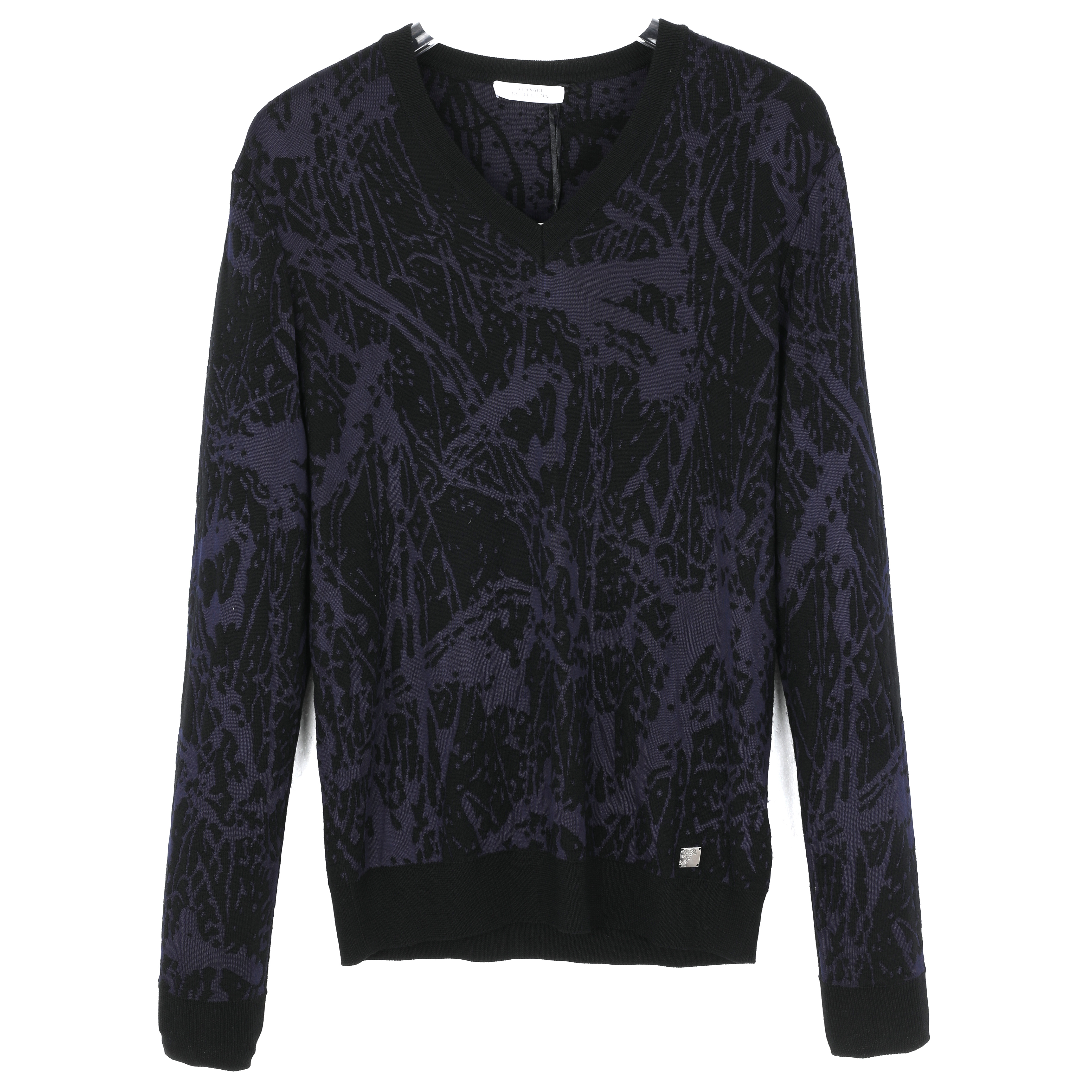 VERSACE COLLECTION 范思哲 男款印花针织衫V700431VK00005V008