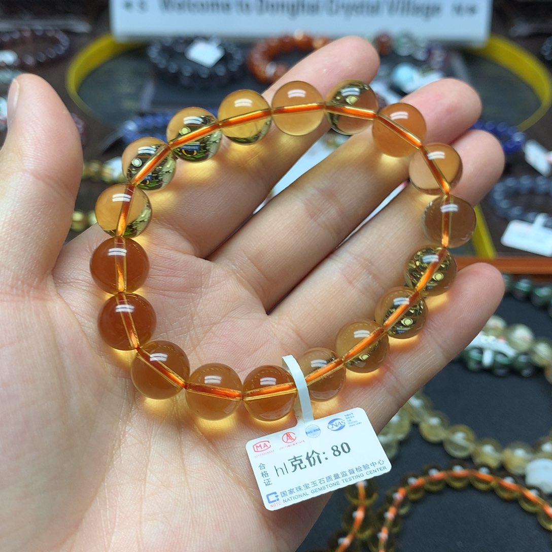 水晶手链未镶嵌手链