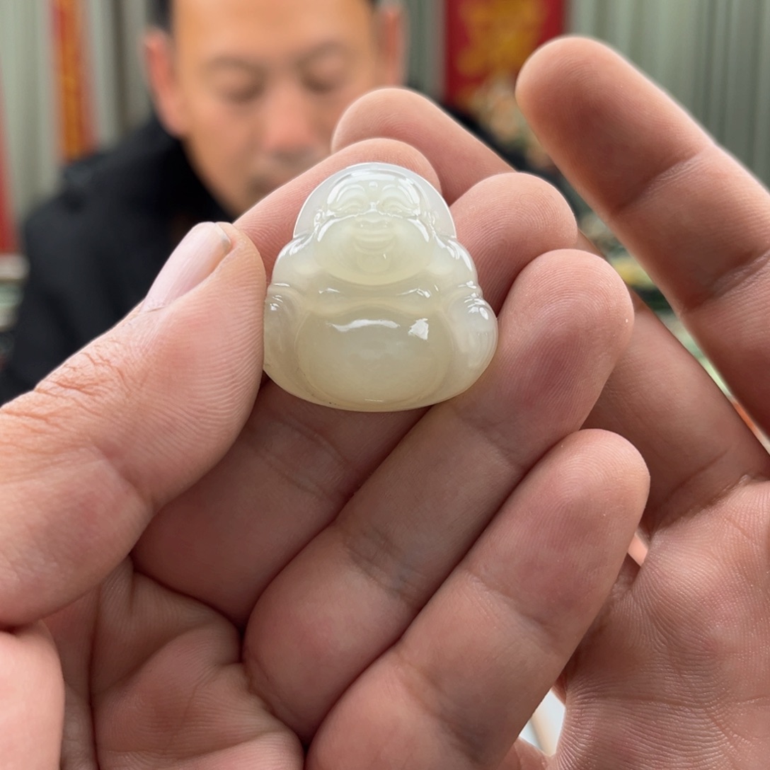 和田玉颈饰未镶嵌和田玉佛公多样性发货（拍一发一）