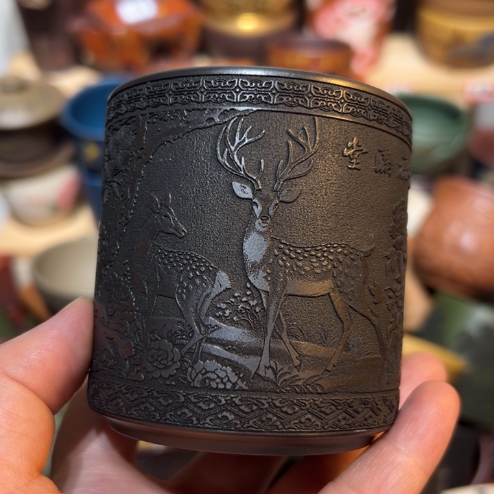 茶杯紫砂宜兴紫砂主人杯