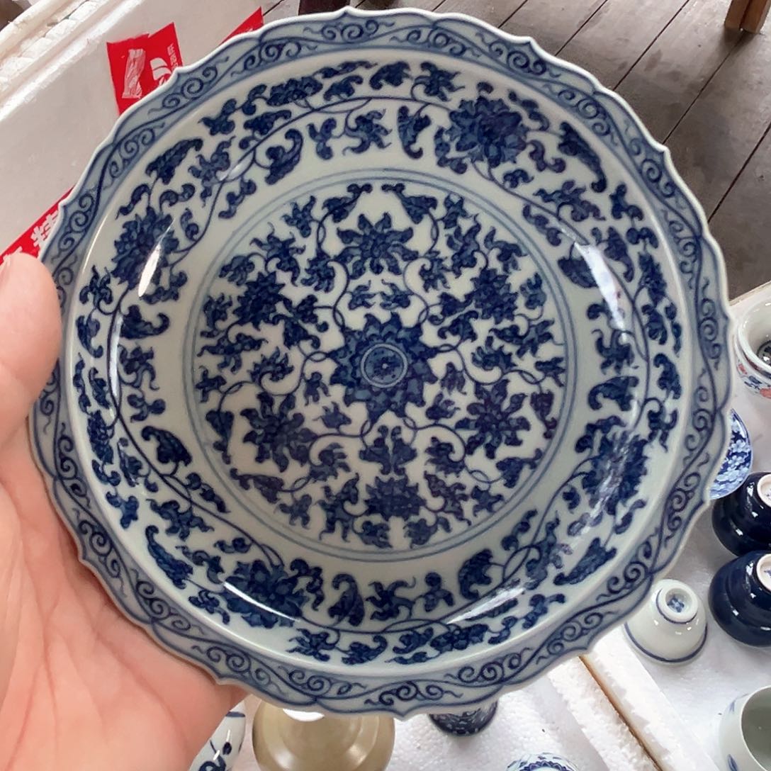 杯青花瓷器青花瓷器