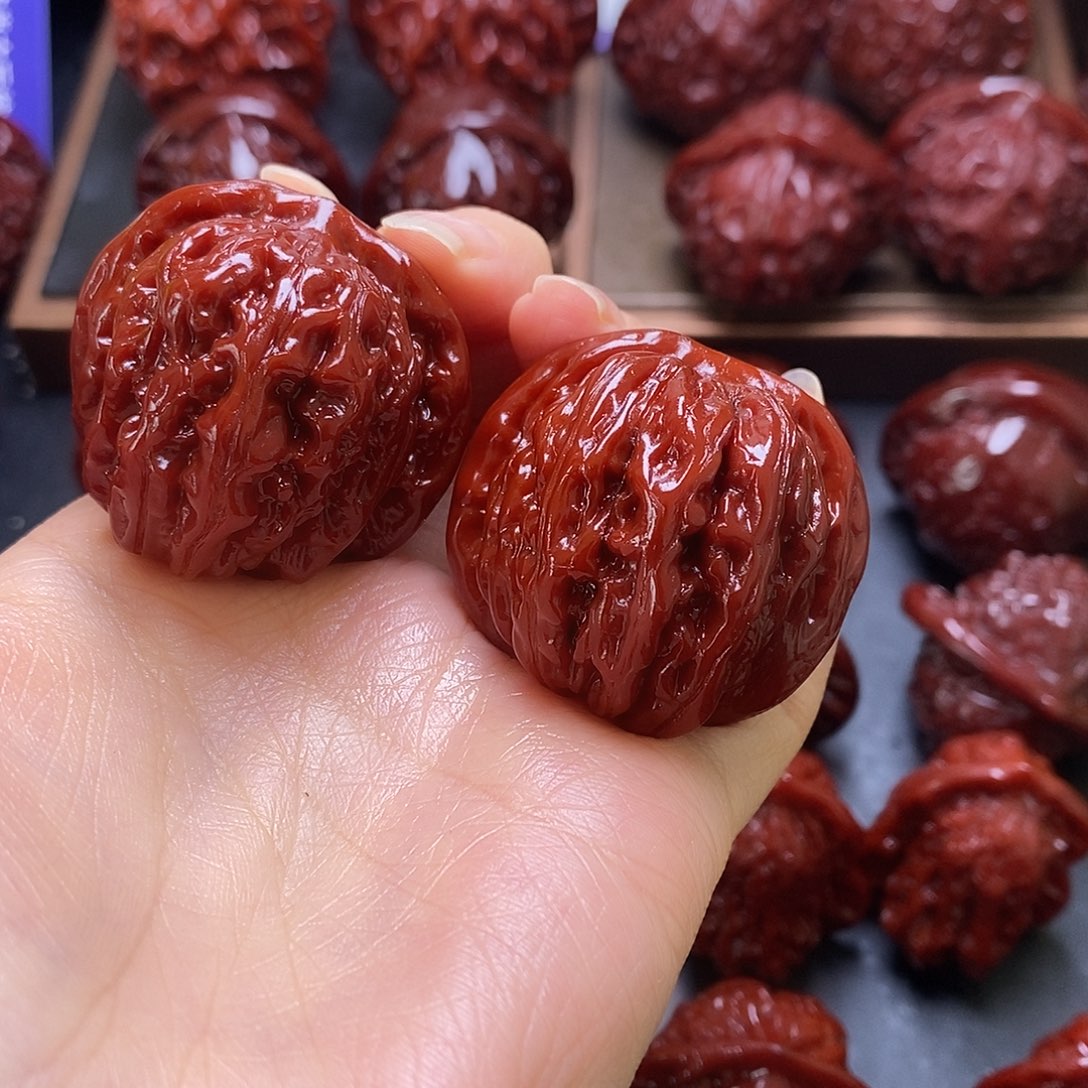 文玩核桃吊坠星*～四座楼