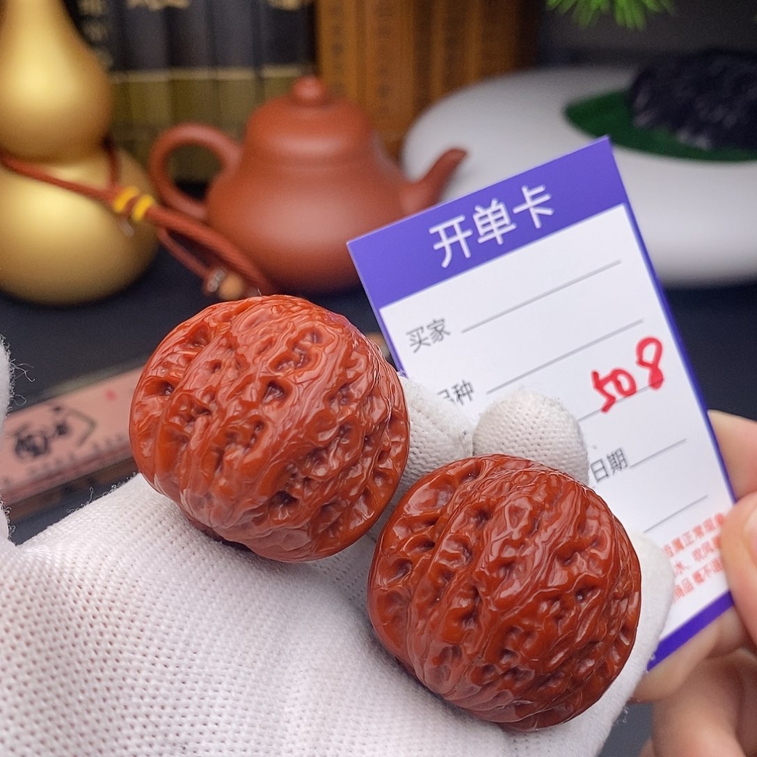 文玩核桃把件38铁锤508