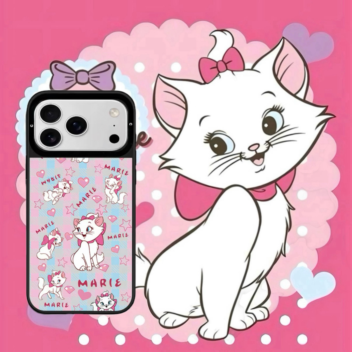 【玛丽猫】case潮牌超高版本质量镜面适用于苹果全系列手机壳