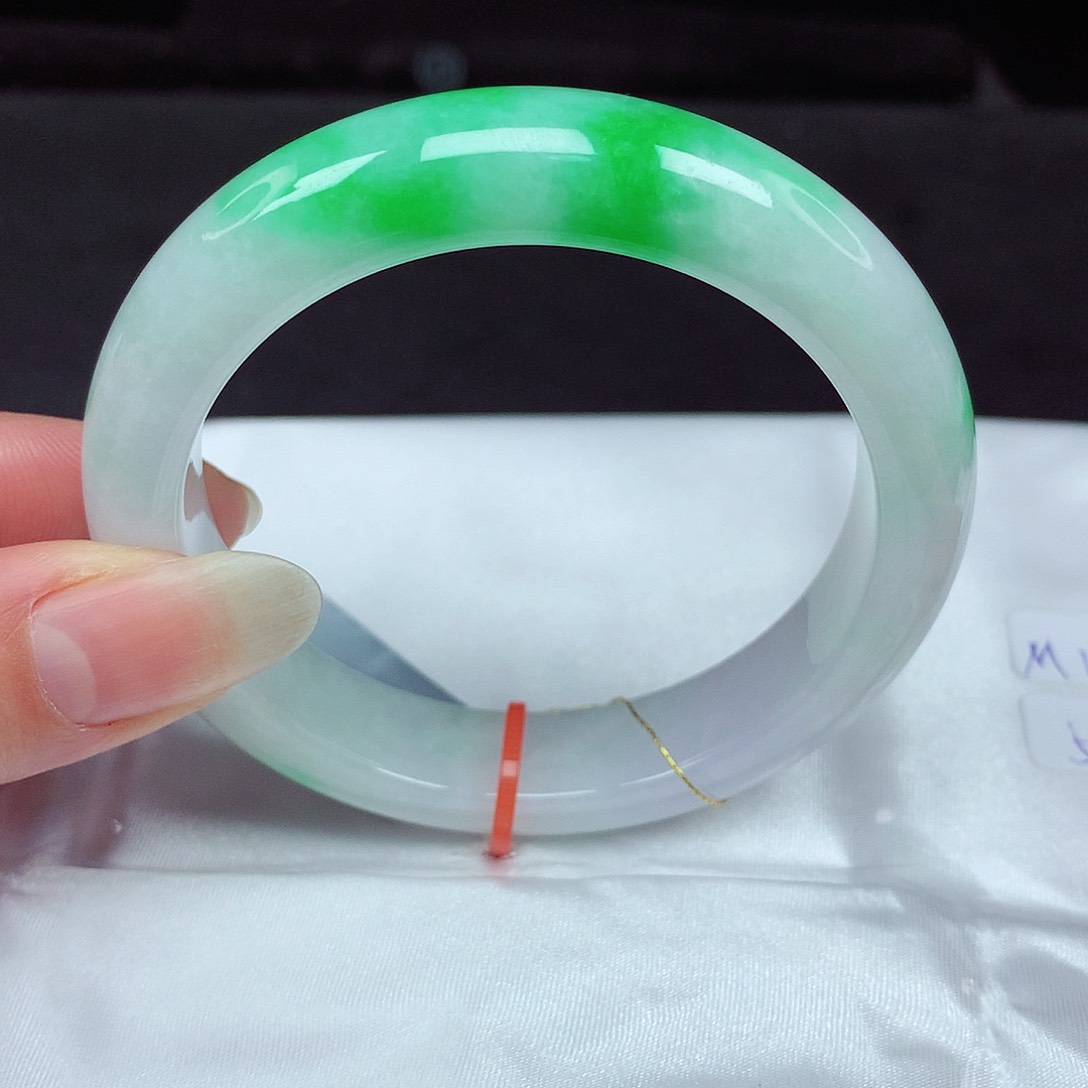 未镶嵌手镯翡翠57圈877